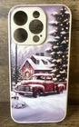 Farmhouse Christmas Snow Old Truck Cabin Customized Case Fits Iphone 15PRO Used. Price: $12.99.