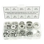 360PCS #2 To 7/16 Stainless Steel Sae Flat Washers Assortment Kit Screws New. Price: $21.62.
