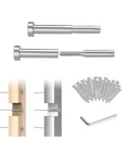 Cke 30PK 3/16 Invisible Cable Railing Kit T316 Swage Hardware CR31 New. Price: $49.99.