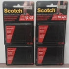 3M Scotch Extremely Strong Black Fasteners 16 Count Pack 23437 New. Price: $12.49.