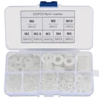 -650 Pcs White Nylon Flat Assortment Kit, Round Washers For Ho New. Price: $14.87.