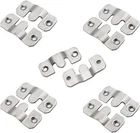 Luomorgo 10 Pack Z-clips Flush Mount Bracket Heavy Duty Picture Hangers Interloc New. Price: $9.98.