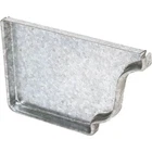 Amerimax 58038 4 In. Galvanized K-style Right Gutter End Cap New. Price: $51.72.
