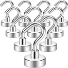 Neosmuk Magnetic Hooks, Heavy Duty 30LB+ Strong For Cruise Cabins, New. Price: $11.99.