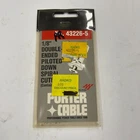 Porter-cable 43226-5 1/8" Spiral Cutout Bits 10PK New Double Ended ZBDE5. Price: $9.95.