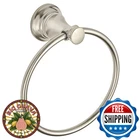 American Standard 7052190.295 Delancey Towel Ring Brushed Nickel New. Price: $85.88.