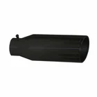 Pypes EVT406-18B Exhaust Tail Pipe Tips Black IN.IDX6 IN.ODX18 In.l Rolled New. Price: $60.79.