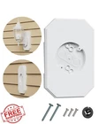 Cixiaor Siding Light Mounting Block White 8141DBL Pack New. Price: $27.99.