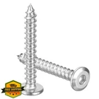 Uxcell M6X45MM Flat Socket Head Screws, 100 Pcs, Stainless Steel Self Tapping New. Price: $43.16.