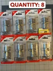 Nos 8-PACK National Hardware N151-852 Galvanized Barrel Bolt Brass Pin 2-1/2" New. Price: $33.38.