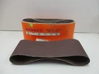 9 New Sungold 4-1/2" X 26 Sanding Belts 100 Grit Open. Price: $15.00.