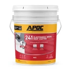 Apoc Gloss White Acrylic Roof Coating 5 Gal New. Price: $164.73.
