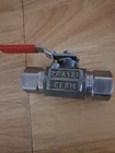 Kf Contromatics Ball Valve 6102-21211 1/2" Fp Gwp 3000 Stainless Steel Seriescf New. Price: $38.00.