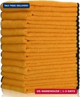 Tallew 12 Pcs Yellow Microfiber Towels: 16"X16" Drying Bulk New. Price: $30.98.