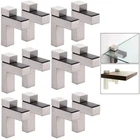 Awen 12PCS Solid Metal Adjustable Wood/glass Shelf Bracket Wall Mount, ... New. Price: $104.96.