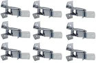 (9) Crawford SG1G-6 1-1/2" Giant Spring Grip Tool Handle Brackets Clips Silver New. Price: $42.64.
