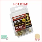 The Hillman Group 42503 Trim Screw (50 Pack), 8 X 2.5 New. Price: $13.56.