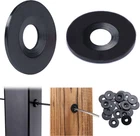 Muzata 40 Pack Black Cable Railing Adhesive Sleeves For 1/8" 5/32" Wire Rope T31 New. Price: $72.27.