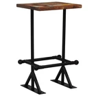 Bar Table And Chair Set 3 Piece Solid Reclaimed Wood Multicolor Vidaxl New. Price: $196.99.