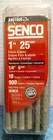 Senco 1" Galvanized Finish Staples 18 Ga. (A801009) Fs New. Price: $15.00.