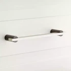 Signature Hardware 4" Masella Solid Brass Cabinet Pull-black Nickel/brushed. Price: $12.00.