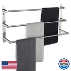 Kokosiri Towel Bars Stainless Steel Bathroom 3-TIERS Ladder Rack New. Price: $57.33.