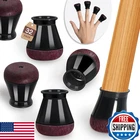 Yozon 32PC Chair Leg Floor Protectors Felt Silicone Caps Black 14-19MM Round New. Price: $32.08.