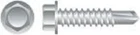 410 Ss Unslotted Indented Hex Washer Head, 10-16 1-1/4, #3 Point, 100EA New. Price: $65.46.