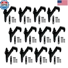 Qcaa Handrail Brackets 3 Zinc Die Cast Matte Black 12 Pack Made Taiwan New. Price: $25.97.