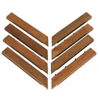 Bare Decor Ez-floor Corner Trim Piece Interlocking Flooring Solid Teak Woo... New. Price: $98.86.