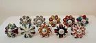 Lot Of 10 Art Craft Luxury Ceramic Knobs For Cabinets Dressers Nib Open. Price: $19.99.