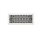 Signature Hardware Appert Steel Wall Register White 4" X 10" SH445791 New. Price: $29.99.