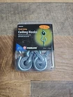 Brand New Sealed Peerless Ceiling Hooks Porch Swing Patio Chair Max 225 Lbs Zinc. Price: $16.30.