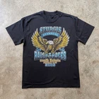 2003 Motorcycle Rally & Races Eagle Graphic Unisex T-shirt S-5XL New. Price: $25.99.