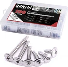 410 Stainless Steel #10 Wafer Head Phillips Self Drilling Screws Sheet Metal Tek New. Price: $27.99.