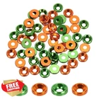 Meccanixity M3 8MM Washers 60PCS Green Orange Anodized Aluminum New. Price: $27.99.