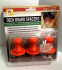 Deck Board Spacers 3 Piece Set Orange Smart Tv Solutions New Sealed. Price: $5.99.