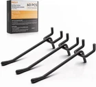 Incly 60 Pack Inch Black Hooks, 1/4" Heavy Duty Shelving... New. Price: $38.09.