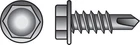 Hillman 560312 Zinc Plated Steel Phillips Hex Head Drill Screw 8-18 1/2 In. New. Price: $13.67.