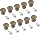 Dophee 10-PACK Mini Drawer Knobs, Antique Jewelry Box Pulls Wooden Cases Cabinet New. Price: $11.59.