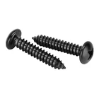 Bykonh #6 X Pan Head Self Tapping Screws Sheet Metal Wood 1", Black New. Price: $14.05.