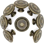 Vintage Antique Brass Drawer Knobs 1.3" Diameter, 0.8" Height, Set Of. Price: $34.99.