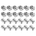 Uxcell 24PCS 0.46" Mini Round Knobs, Small 0.51", Silver New. Price: $14.76.