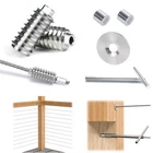 Muzata 1/8" Invisible Cable Railing Kit Swage Lag Screw Tensioner CR73 New. Price: $104.99.