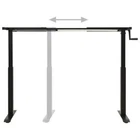 Vidaxl 321719.A Manual Height Adjustable Standing Desk Frame New. Price: $199.98.