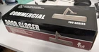 Tell Commercial Grade Door Closer, Adjustable 1-6, Aluminum Finish DC100316 New. Price: $90.00.