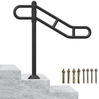 Handrails For Outdoor Steps Railing INDOOR1-3 Porch & Deck Wall Mountstair New. Price: $100.18.