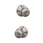 Schlage Plymouth Satin Nickel Entry Door Knob 1-3/4 In. New. Price: $38.63.