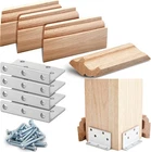 Set 3-1/2" Newel Post Mounting Kit Pcs Bracket Metal Anchor With 4.... Price: $45.39.