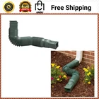 Expandable 55 Drain Downspout Extension Pipe Flexible New. Price: $14.99.